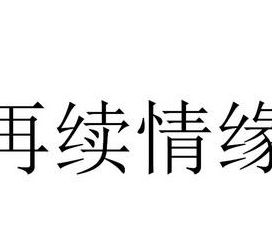 再续情缘（在续情缘述是再续情缘）