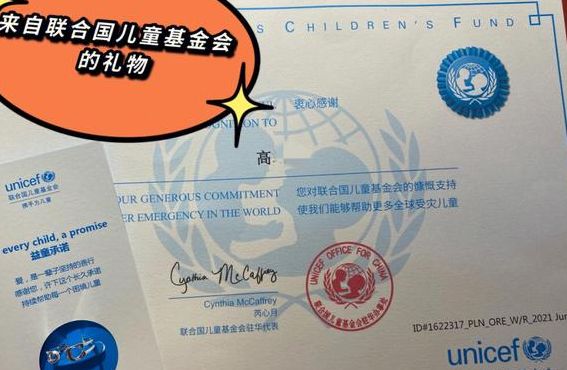 联合国基金会儿童官网（联合国基金会儿童官网捐款戒指）