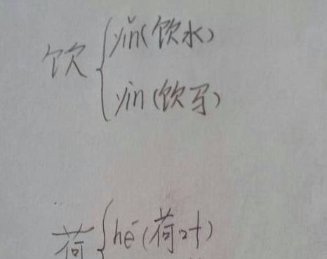 饮的多音字组词（蒙的多音字组词）