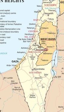 巴勒斯坦面积（巴勒斯坦面积地图）