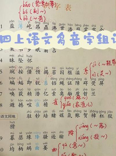 地的多音字组词（着的多音字组词）