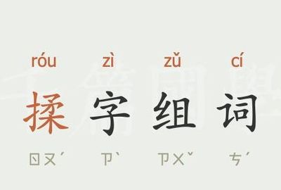 揉这个字怎么组词（揉怎么组词两个字）