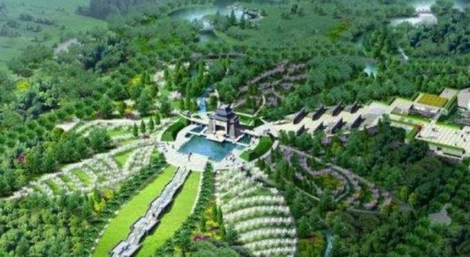 八宝山风水（八宝山风水全景图）