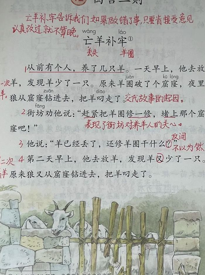 亡羊补牢现实中的例子（亡羊补牢现实中的例子二年级）